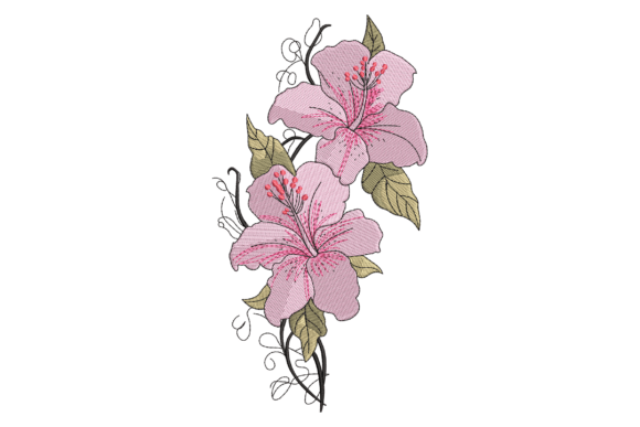 Pink Lily Flower: A Seasonal Embroidery Review