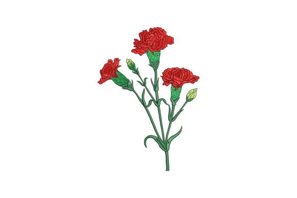Red Carnation Embroidery: A Seller’s Review
