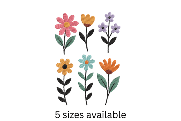 Review: Colorful Flower Embroidery Design for Gifts