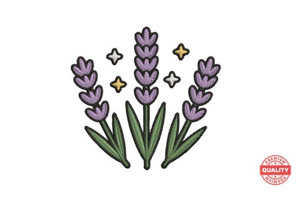Review: Simple Lavender Embroidery Design for Etsy Shops