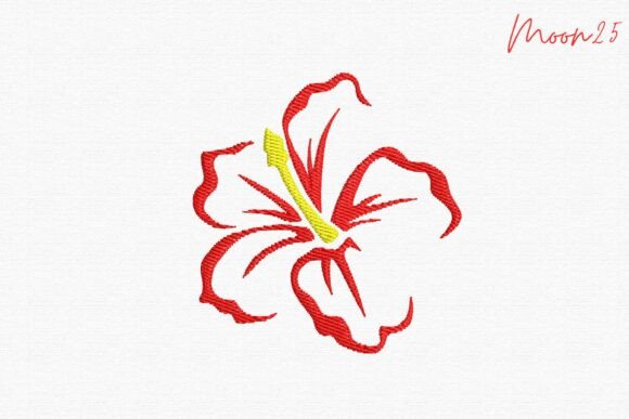 Reviewing Outline Hibiscus Flower for Etsy Shops