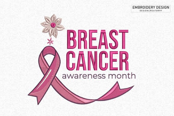 Reviewing the Breast Cancer Embroidery Design for Craft Fairs